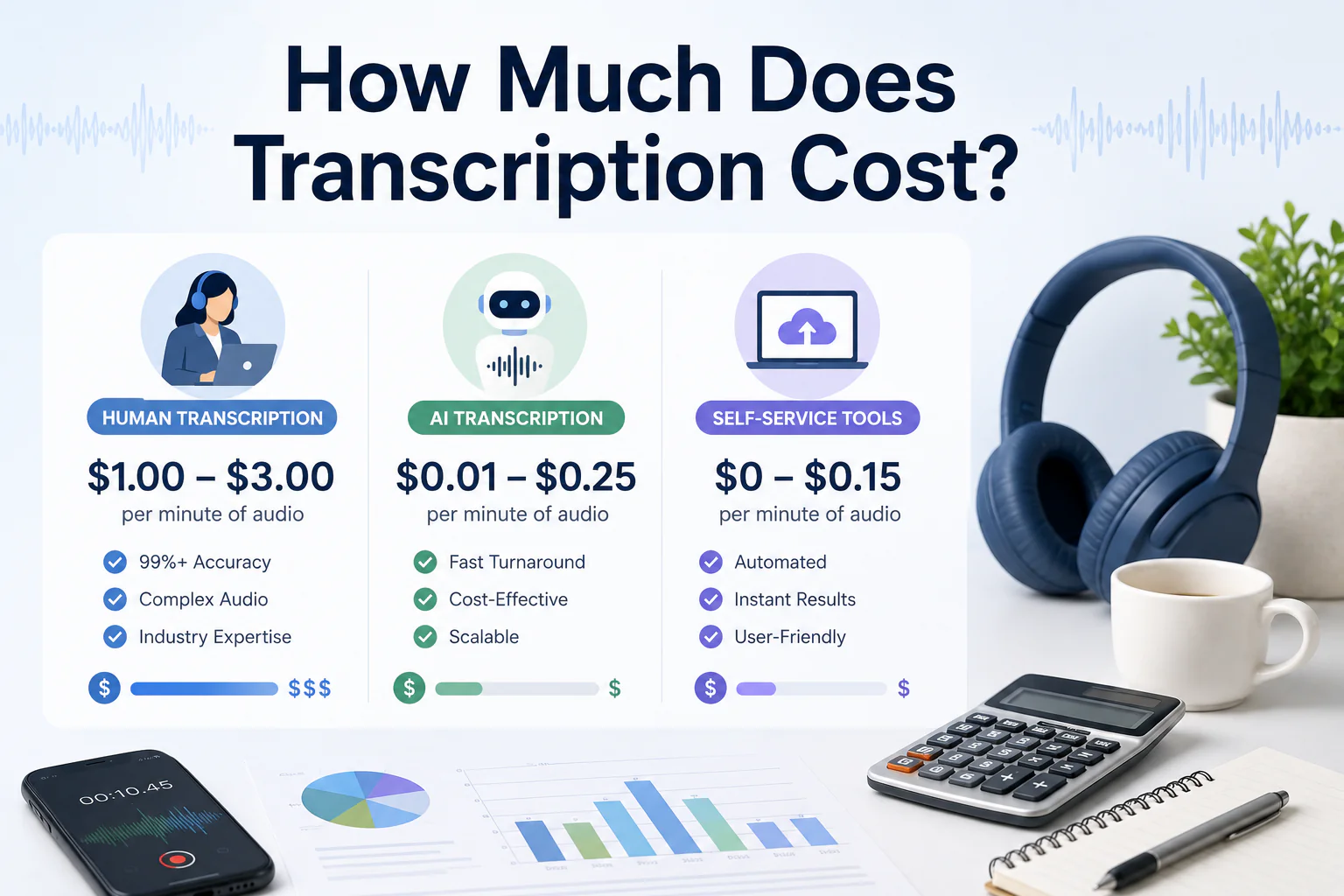 How Much Does Transcription Cost?